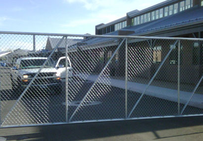 Chainlink fencing