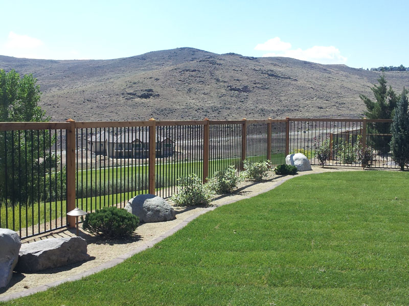 Vinyl fencing