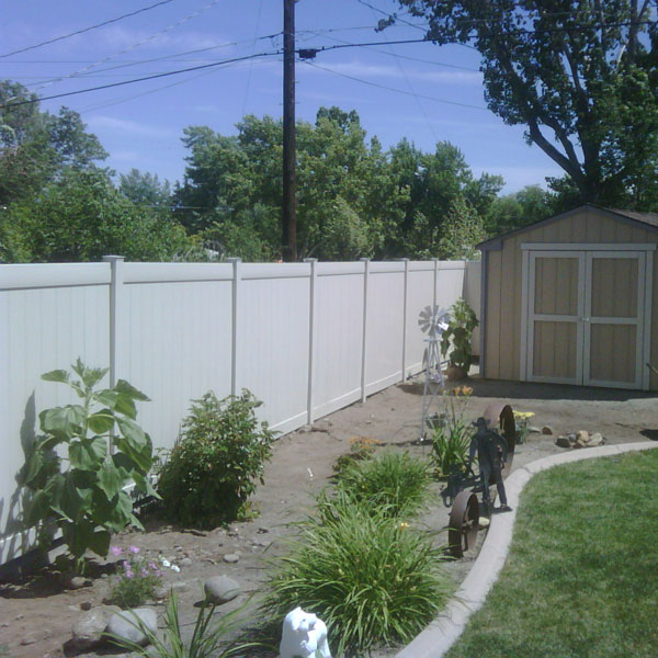 Vinyl fencing